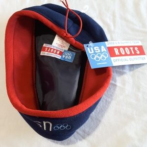 Usa olympic team one size beret hat nwt roots wow